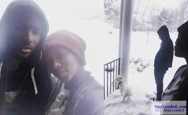 Photo: Genevieve Nnaji Shares Rare Photo With Her Brother